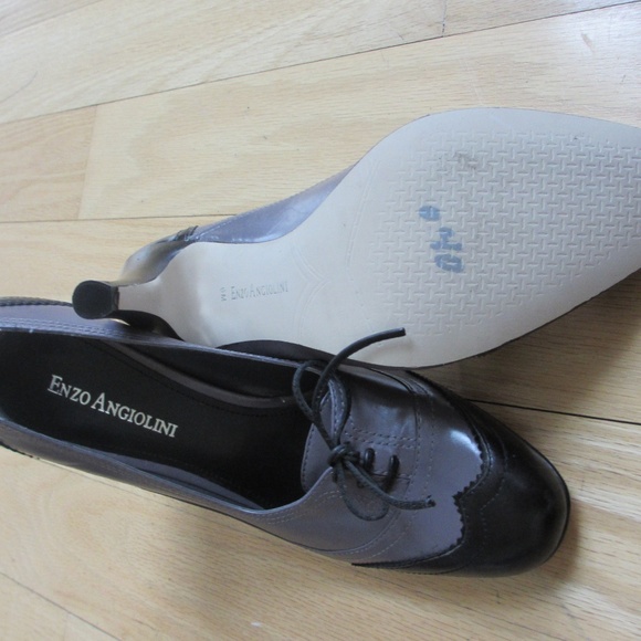 New Enzo Angiolini tuxedo heels 6 - Picture 2 of 2